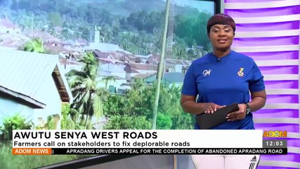 Awutu Senya West Roads: Farmers call on stakeholders to fix roads -  Premtobre Kasee (28-11-22)