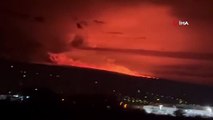 Hawaii'deki Mauna Loa Yanardağı'nda patlama