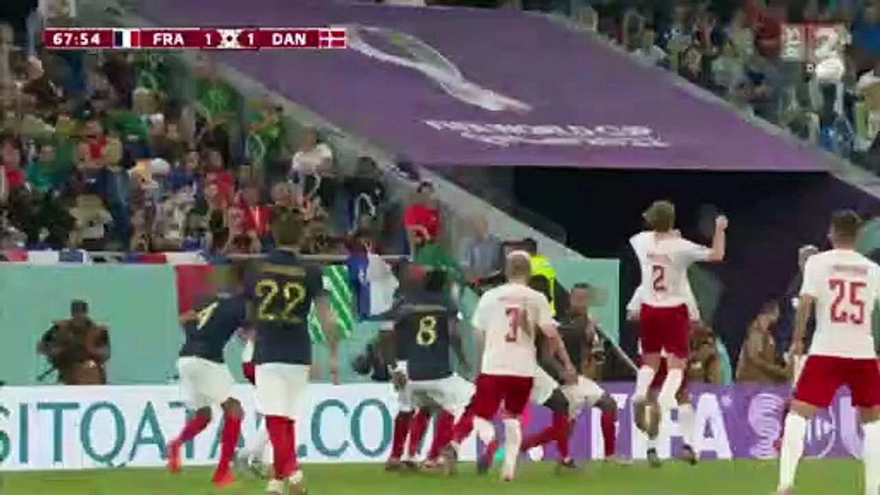 France - Danemark (2-1)
