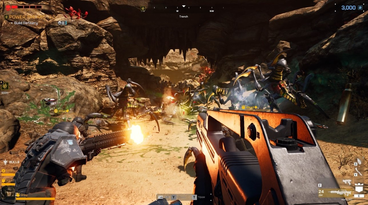 Starship Troopers Extermination - Teaser de presentación
