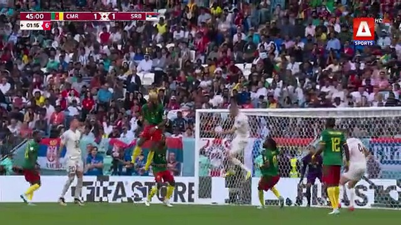 Highlights Cameroon vs Serbia Fifa World Cup 2022