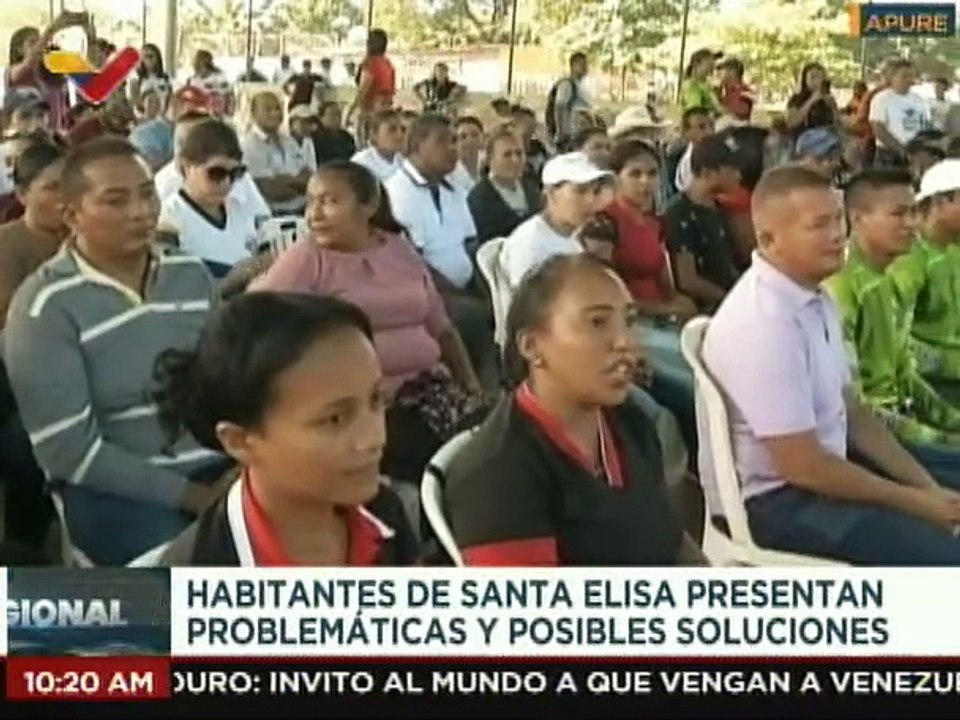 Apure | Habitantes de Santa Elisa presentan propuestas para mejorar los servicios de la comunidad