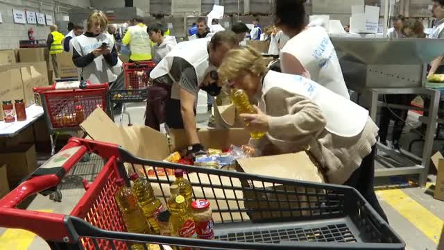 Todo un éxito en la gran recogida de alimentos de este fin de semana