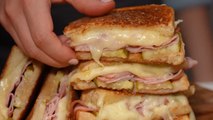 How to Make Inside-Out Grilled Ham-and Cheese Sandwiches
