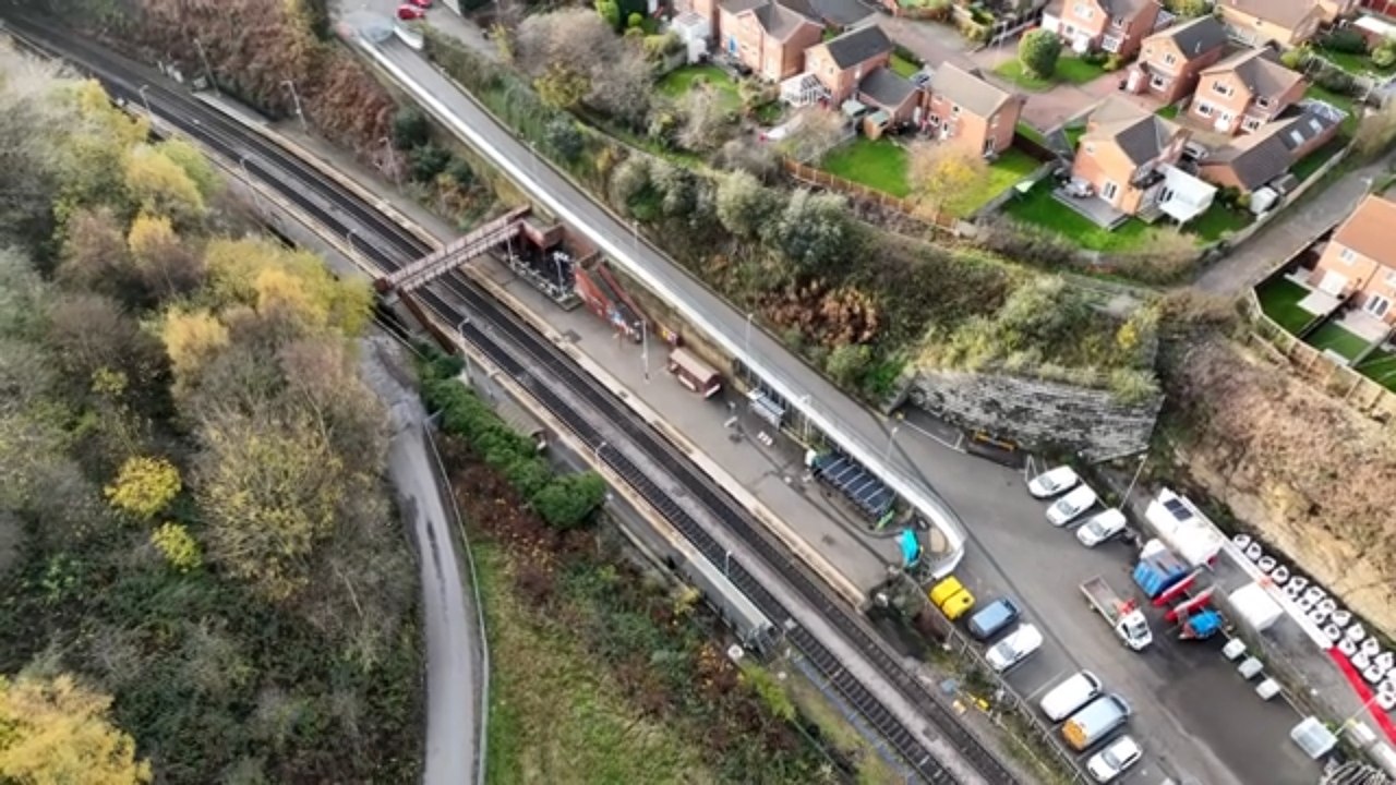 Leeds headlines 28 November Morley train improvements on track video