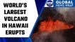 World’s largest volcano in Hawaii, Mauna Loa, erupts late on Sunday | Oneindia News *News