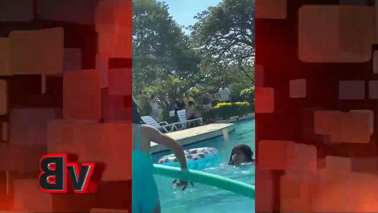 Rolando Cuéllar fue con amigos a tomar sol en la piscina y los vecinos lo echaron