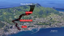 Frana a Ischia, la ricostruzione della tragedia in 3D