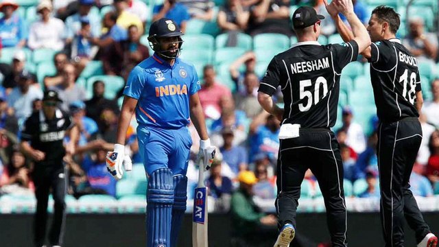 Ind Vs Nz 2nd ODI: बारिश के बाद मैच शुरू होते ही टीम इंडिया को झटका, कप्तान शिखर धवन OUT #cricket #sport #live_news #live cricket