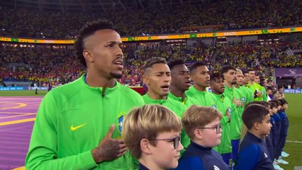 Coupe du Monde 2022 - L'hymne brésilien avant la Suisse !