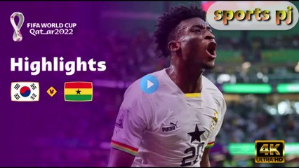 Download Video: Korea Republic v Ghana | Group H | FIFA World Cup Qatar 2022™ | Highlights,4k uhd video  2022