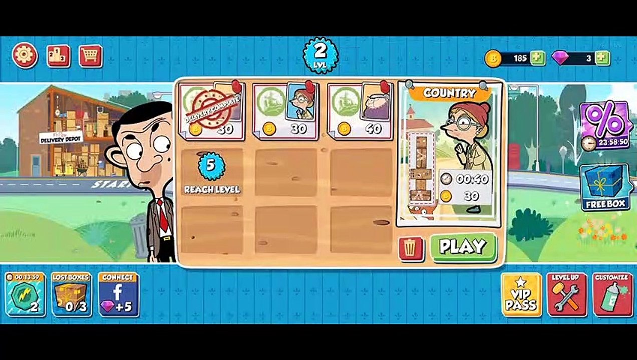 Mr Bean - Special Delivery  - Gameplay Walkthrough | Kamal Gameplay | Part 1 (Android, iOS)