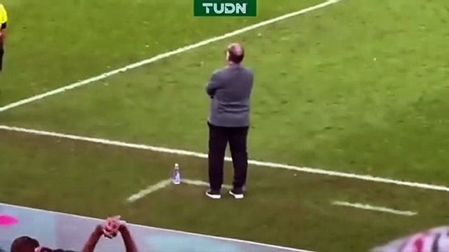 El gesto de Martino justo antes del gol de Messi ante México