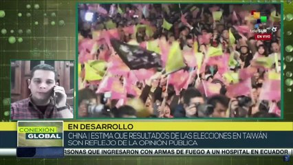 Jorge Sebastián Almada: Finalmente se impuso la voluntad del electorado de Taiwán