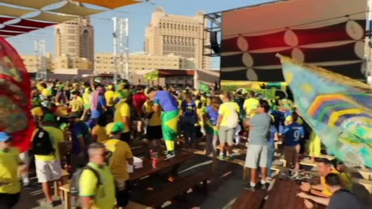 Brasil lleva su carnaval a Doha
