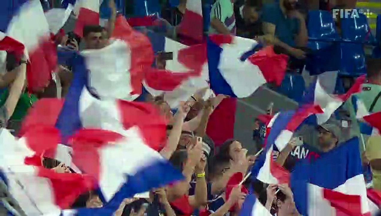 Mbappe grabs a double - France v Denmark - FIFA World Cup Qatar 2022
