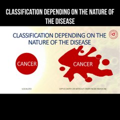 Classification depending on the nature of the cancer