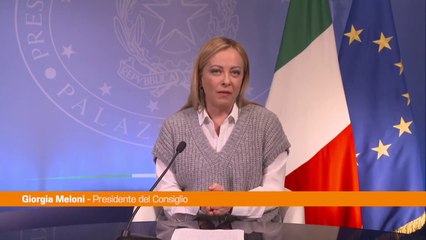Manovra, Meloni "Tempi molti ristretti, ma la traiettoria è nitida"