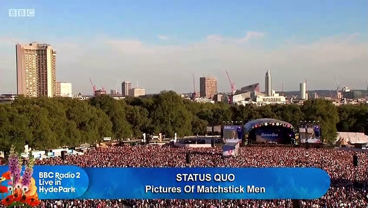 Status Quo Live In Hyde Park video Dailymotion