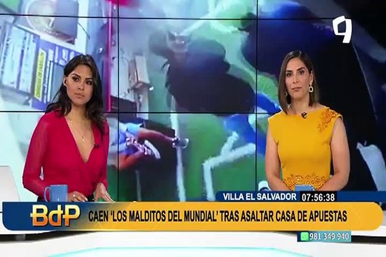 Caen Los malditos del Mundial, temible banda que asaltó casa de apuestas en VES