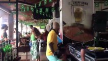 Comemoração em Bar na Asa Norte após a vitória do Brasil