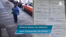 Padre devuelve cosas que su hija se robó y pide perdón en una carta