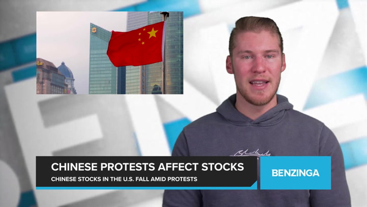 Chinese Protests Affect Stocks
