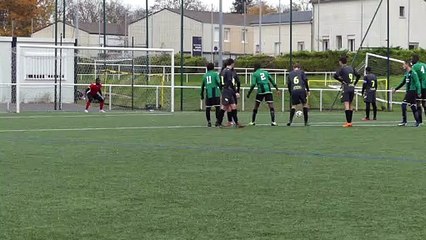 L'égalisation de William contre Esperance Rémoise B