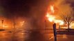 Raging fire engulfs Mystic marina as firefighters tackle flames