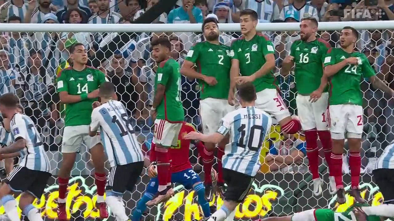 Messi magic sets up win | Argentina v Mexico | FIFA World Cup Qatar 2022