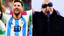 Lionel Messi Celebrates Win Against Mexico With Track From La Mosca | Billboard News