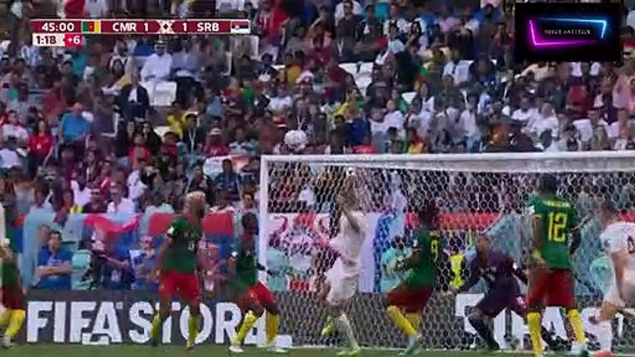ملخص مباراة الكاميرون وصربيا - مواجهة الكاميرون وصربيا تنتهي على وقع تعادل مثير