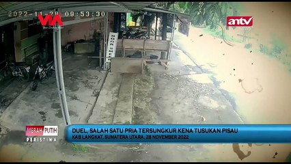 DUEL, SALAH SATU PRIA TERSUNGKUR KENA TUSUKAN PISAU