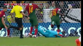 ملخص مباراة البرتغال والأوروغواي - البرتغال تهزم أوروغواي وتبلغ ثمن النهائي