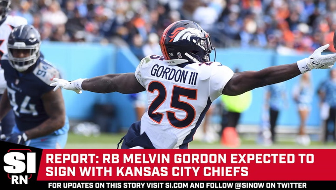 Report: Broncos RB Melvin Gordon Expected to Sign With Chiefs