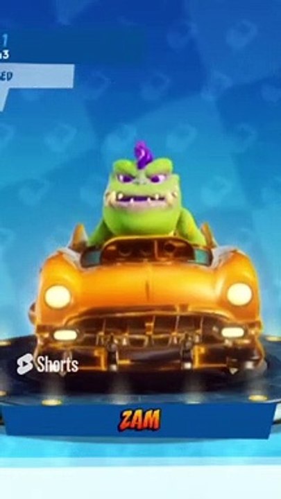 Zam Idle Animation - Crash Team Racing Nitro-Fueled