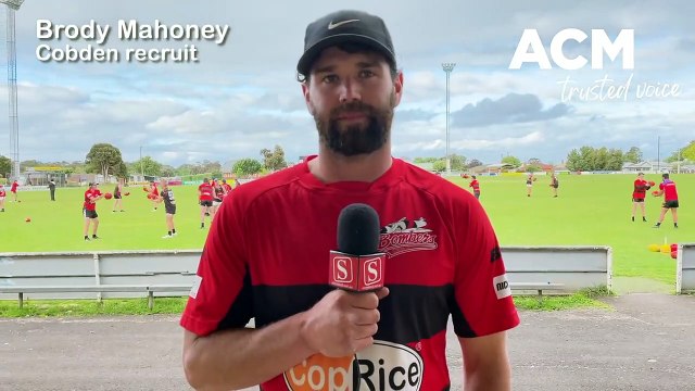 WS Brody Mahoney, Cobden football pre-season, November 2022, Warrnambool Standard