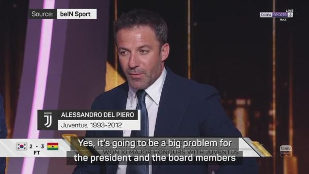 'Juve is always like this' - Del Piero reacts to board resignations