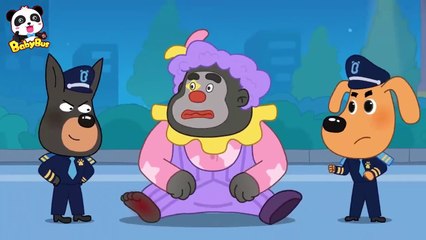Monster on the Street | Kids Cartoon | Sheriff Labrador | BabyBus