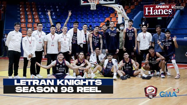 NCAA Season 98 | Letran Knights Season 98 Reel | Men's Basketball Tournament