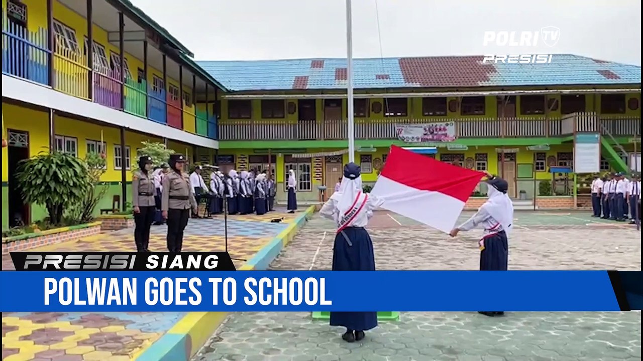 Polwan Polres Kotawaringin Barat Laksanakan Sosialisasi Tentang Kenakalan Remaja, Tata Tertib Lalu Lintas, Dan Penyuluhan Kamtibmas