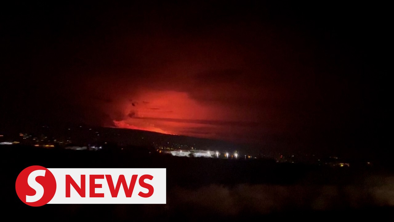 World's largest active volcano erupts