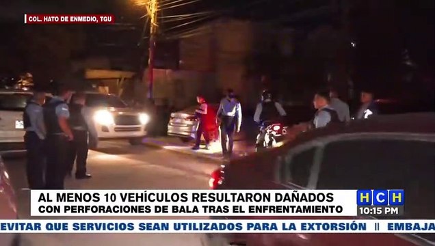 Se reporta fuerte tiroteo entre Policías y delincuentes en la col Hato de Enmedio de la capital