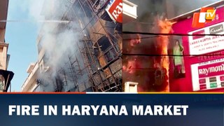 Blaze breaks out at Rohtak market