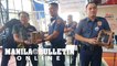 MPD leads the turn-over of two-way radios and whistles to eight barangays through the initiative of PCP 2 in Tondo, Manila