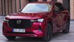 All-new 2022 Mazda CX-60 Exterior Design in Soul Red Crystal in Germany