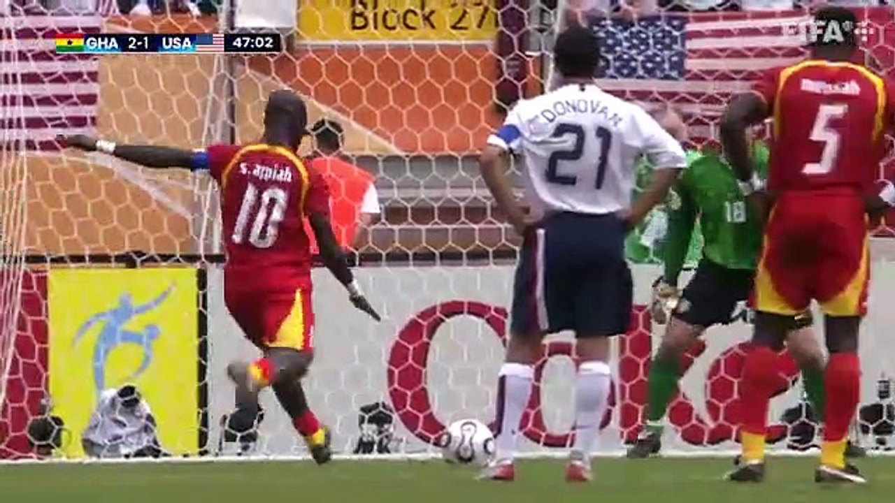 Alle FIFA WM-Tore von Ghana   All of Ghana's FIFA World Cup Goals