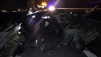 Trafik kazasında bir kişi öldü, üç kişi yaralandı