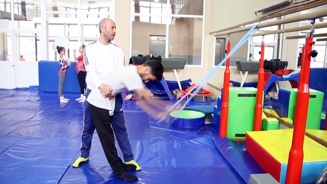 Kas hastası genç cimnastik sayesinde hayata tutundu