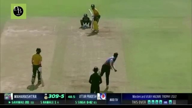 7 sixes in 7 balls highlights | Ruturaj Gaikwad broke Yuvraj Singh's record In Vijay Hajare Trophy